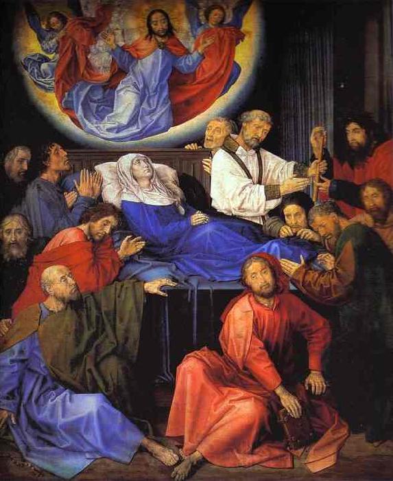 Hugo van der Goes Death of the Virgin. Spain oil painting art